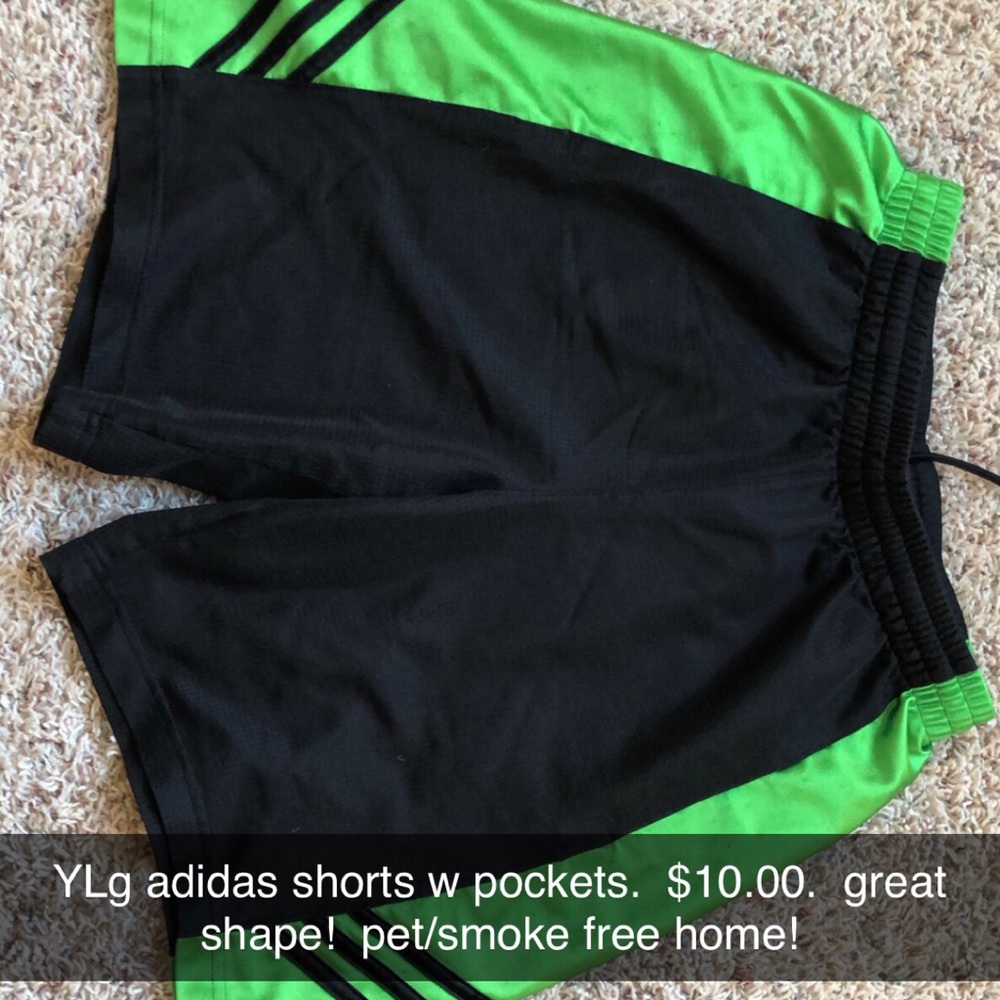 adidas L shorts